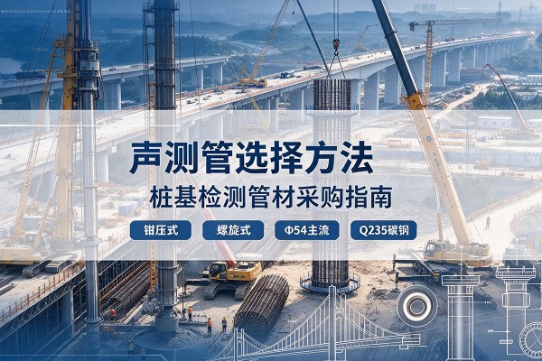 会理声测管选型标准