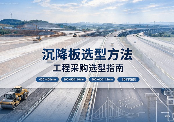会理沉降板选择方法